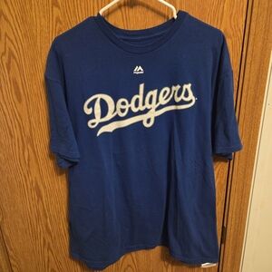 Majestic Los Angeles Dodgers Justin Turner Shirt Sz XL Men's MLB